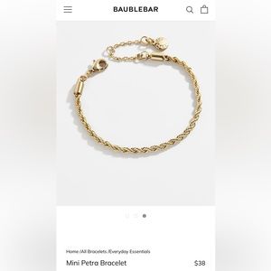 BaubleBar Mini Petra Bracelet